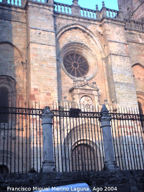 Catedral de Sigenza - Catedral de Sigenza. Fachada principal