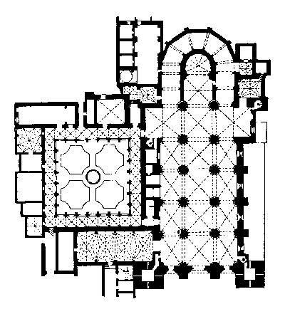 Catedral de Sigenza - Catedral de Sigenza. Plano