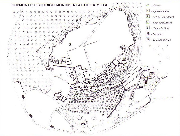 La Mota - La Mota. Plano