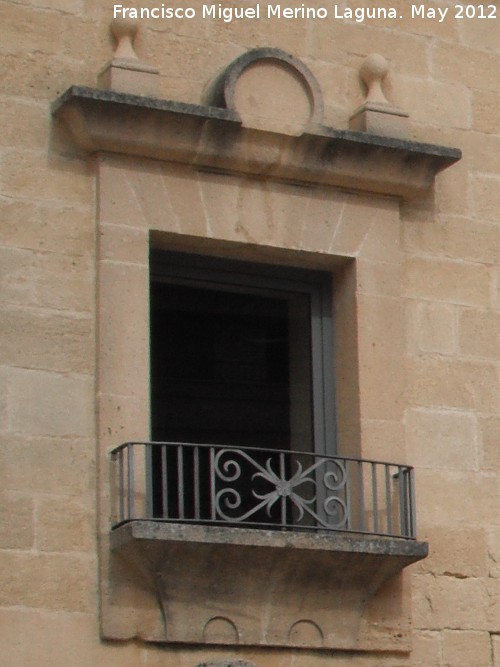 Convento de San Jos de los Capuchinos - Convento de San Jos de los Capuchinos. Ventana