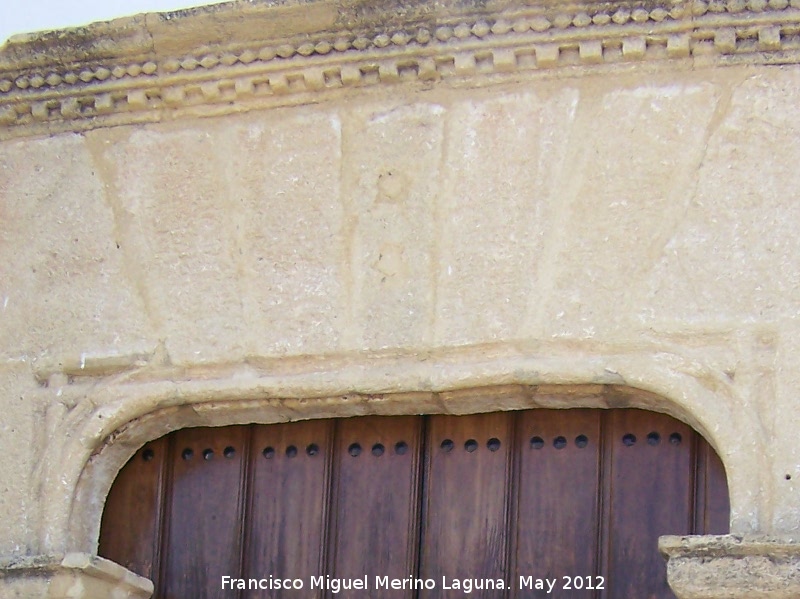 Ermita de San Marcos - Ermita de San Marcos. Dintel