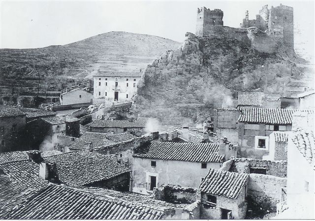 Palacio de Villel de Mesa - Palacio de Villel de Mesa. Foto antigua