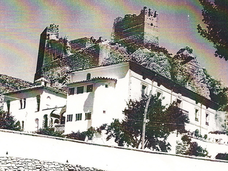 Castillo de los Funes - Castillo de los Funes. Foto antigua