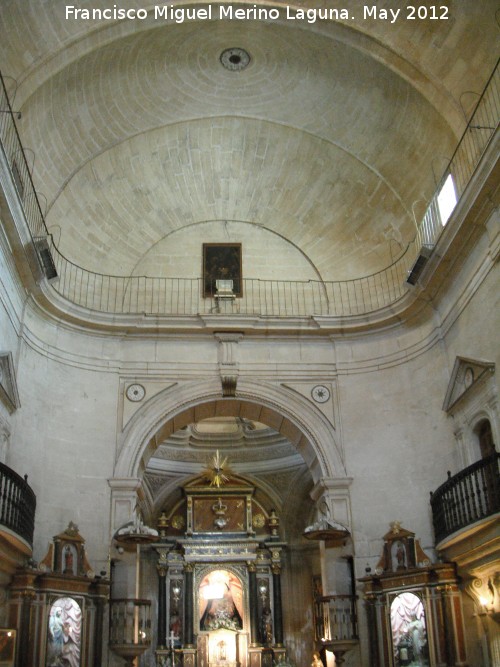 Iglesia de las Angustias - Iglesia de las Angustias. Interior