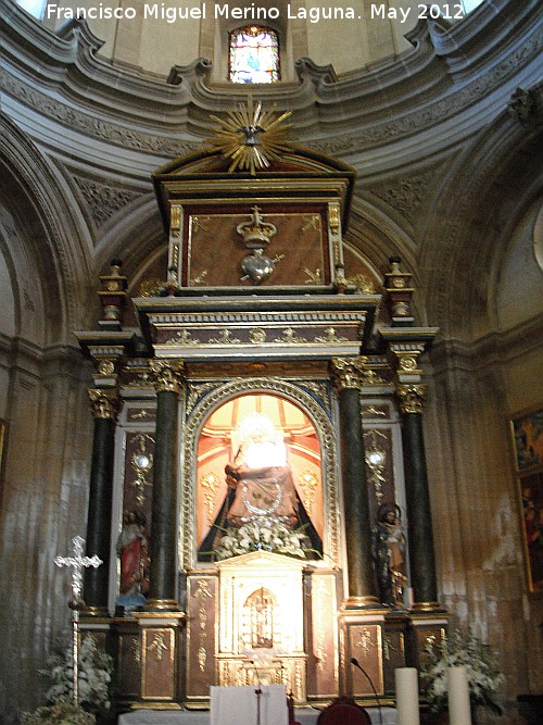 Iglesia de las Angustias - Iglesia de las Angustias. Altar Mayor
