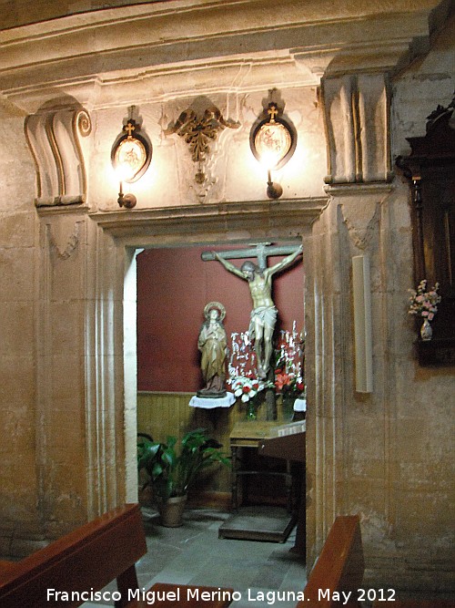 Iglesia de las Angustias - Iglesia de las Angustias. Capilla