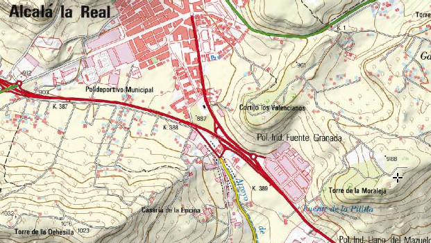 Torren de la Moraleja - Torren de la Moraleja. Mapa