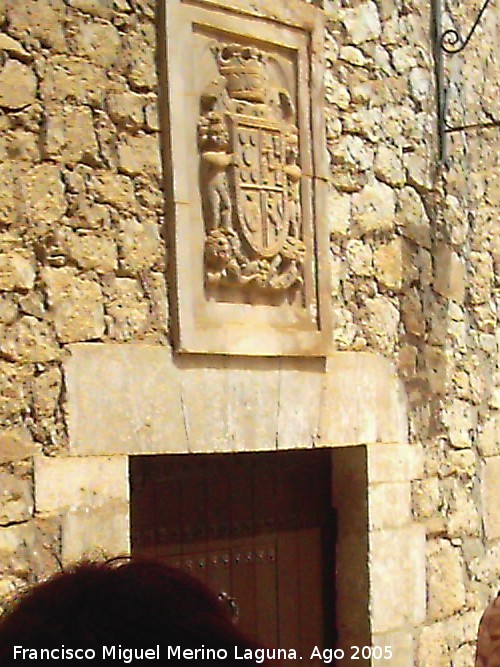 Casa de los Dolz de Espejo - Casa de los Dolz de Espejo. Escudo