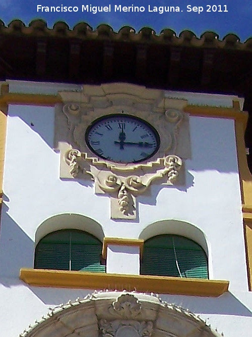 Ayuntamiento de Alcaudete - Ayuntamiento de Alcaudete. Reloj