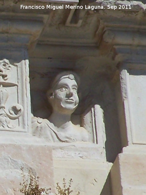 Iglesia de Santa Mara - Iglesia de Santa Mara. Busto