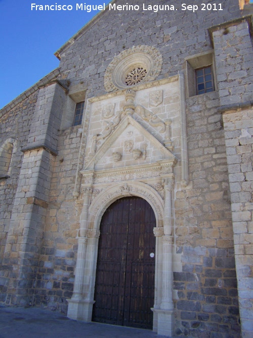 Iglesia de Santa Mara - Iglesia de Santa Mara. Portada lateral