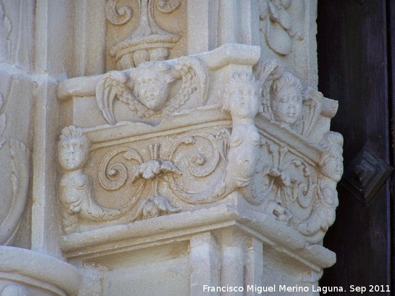 Iglesia de Santa Mara - Iglesia de Santa Mara. Capitel