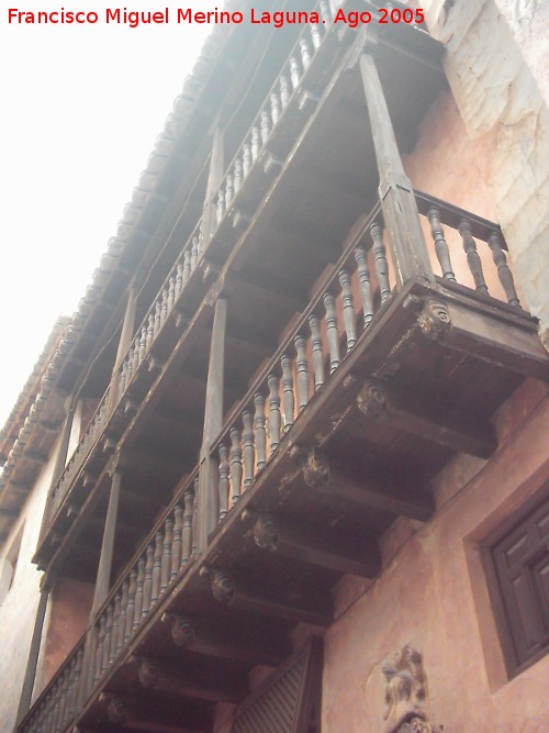Casa de la Calle del Portal de Molina - Casa de la Calle del Portal de Molina. Balcones