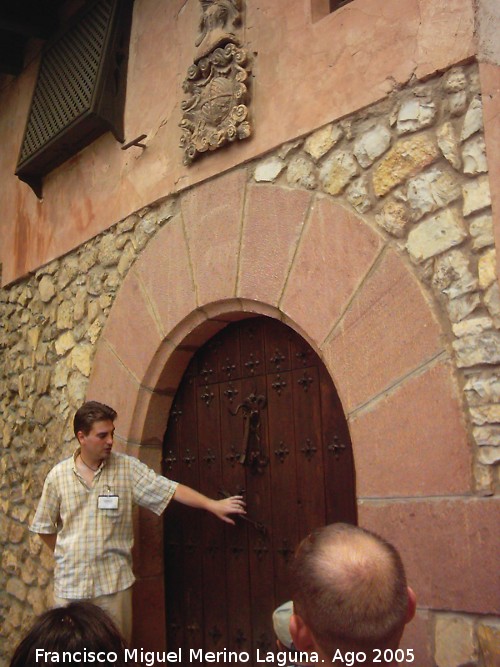 Casa de la Calle del Portal de Molina - Casa de la Calle del Portal de Molina. Portada