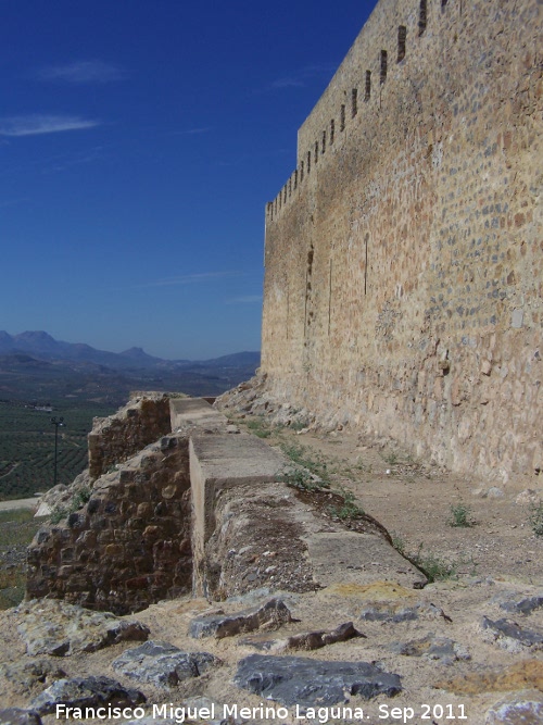 Castillo de Alcaudete - Castillo de Alcaudete. Liza