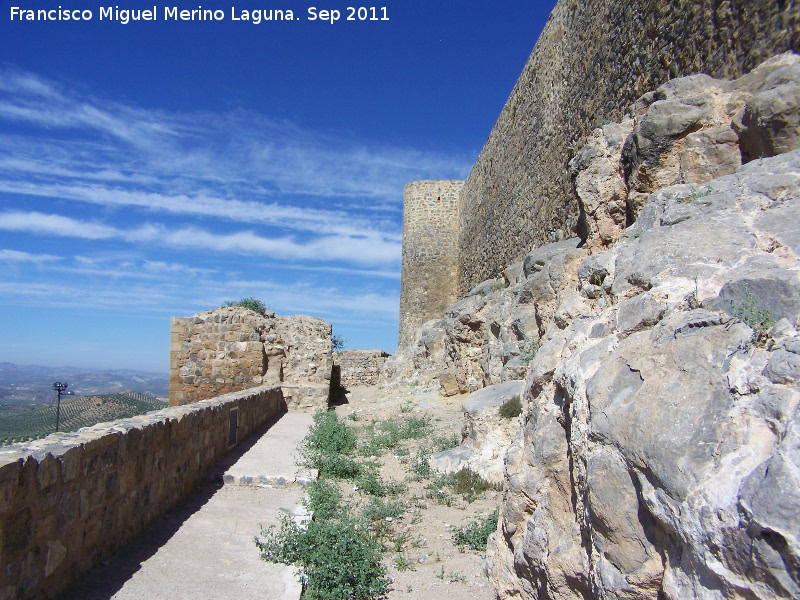 Castillo de Alcaudete - Castillo de Alcaudete. Liza