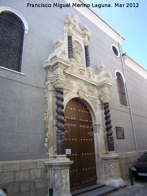 Convento de Santa Clara - Convento de Santa Clara. Portada