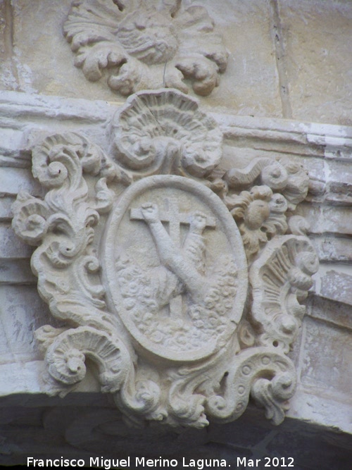 Convento de Santa Clara - Convento de Santa Clara. Escudo