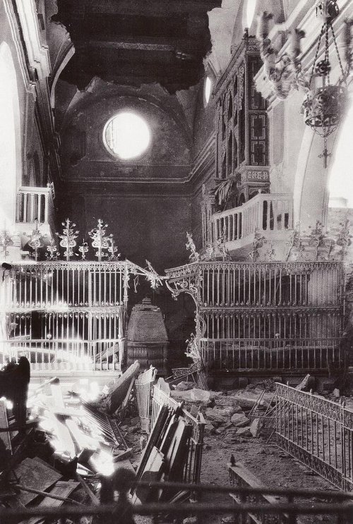 Catedral de Santa Mara - Catedral de Santa Mara. Parcialmente destruida durante la Guerra Civil