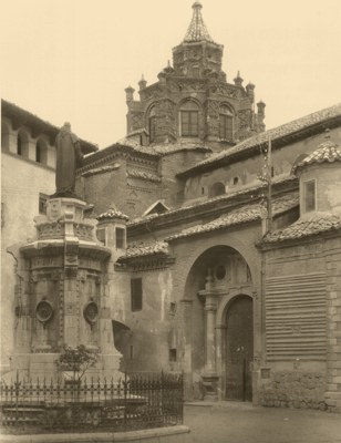 Catedral de Santa Mara - Catedral de Santa Mara. Foto antigua