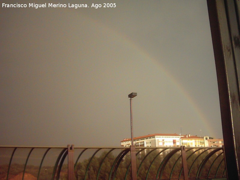 Viaducto Nuevo - Viaducto Nuevo. Arco iris desde el Viaducto