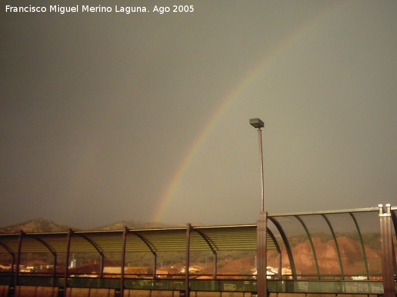 Viaducto Nuevo - Viaducto Nuevo. Arco iris desde el viaducto