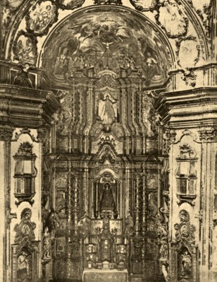 Seminario Conciliar - Seminario Conciliar. Foto antigua. Altar Mayor