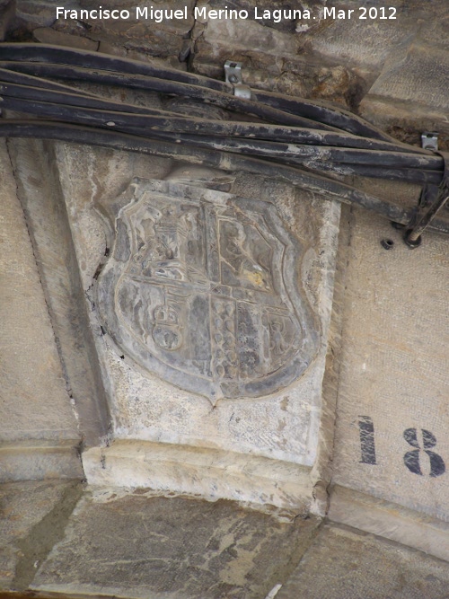 Convento de Fuente de la Villa - Convento de Fuente de la Villa. Escudo