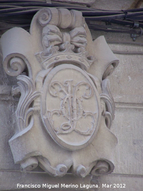 Casa de los Leones - Casa de los Leones. Escudo de la clave