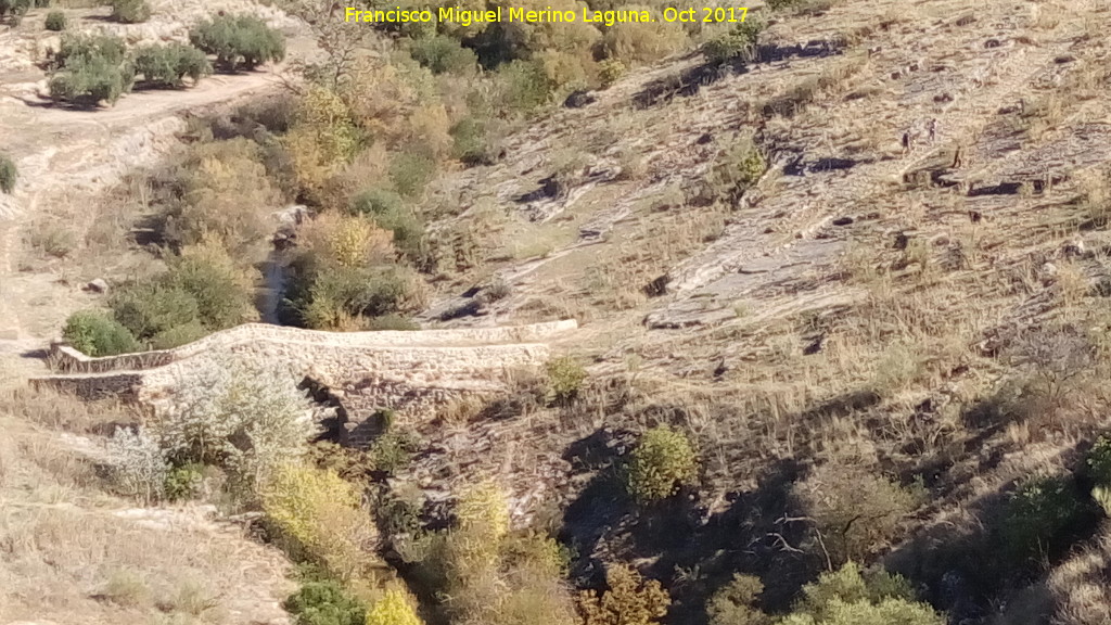 Puente medieval El Pontn - Puente medieval El Pontn. El Pontn y su calzada