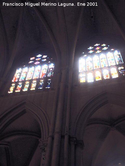 Catedral de Santa Mara - Catedral de Santa Mara. Vidrieras