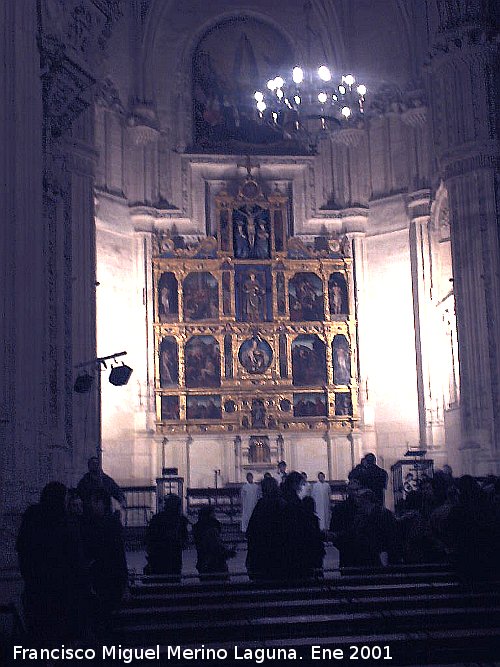 Monasterio de San Juan de los Reyes - Monasterio de San Juan de los Reyes. Retablo