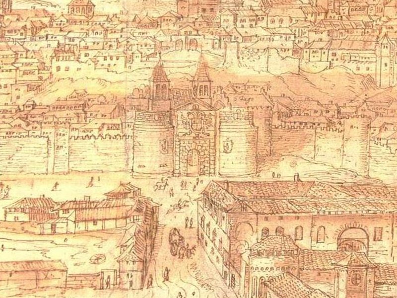 Puerta de Bisagra - Puerta de Bisagra. 1563
