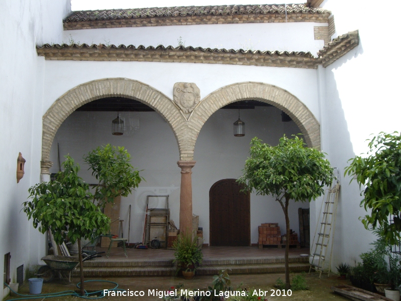 Palacio de los Coello de Portugal - Palacio de los Coello de Portugal. Patio