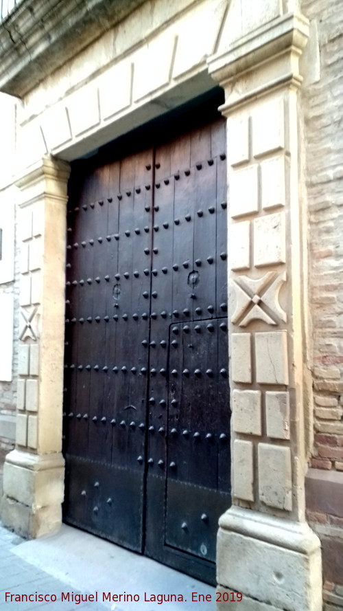 Palacio de los Coello de Portugal - Palacio de los Coello de Portugal. Puerta