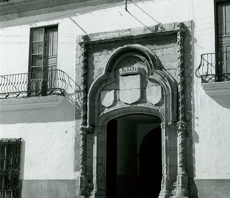 Casa de los Albarracn - Casa de los Albarracn. Foto antigua