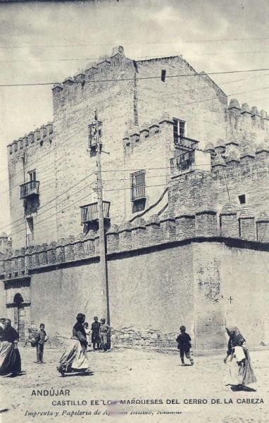 Castillo de Andjar - Castillo de Andjar. Foto antigua