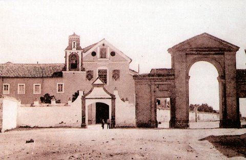 Convento de Capuchinos - Convento de Capuchinos. Foto antigua