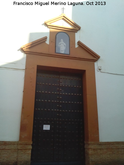 Convento de las Madres Trinitarias Descalzas - Convento de las Madres Trinitarias Descalzas. Portada lateral