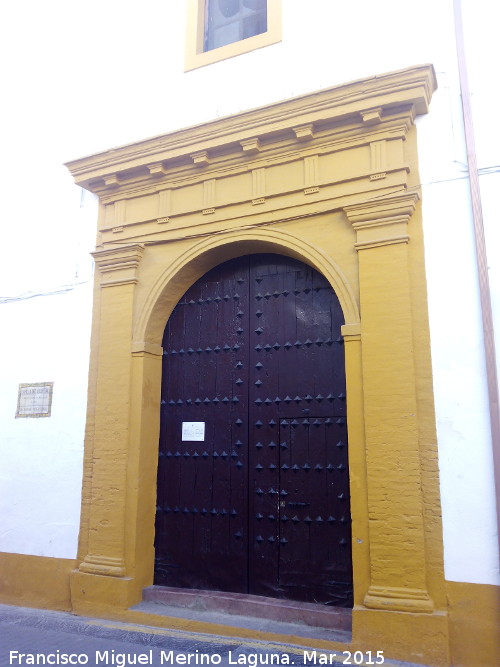 Convento de los Jesuitas - Convento de los Jesuitas. Portada de la Iglesia