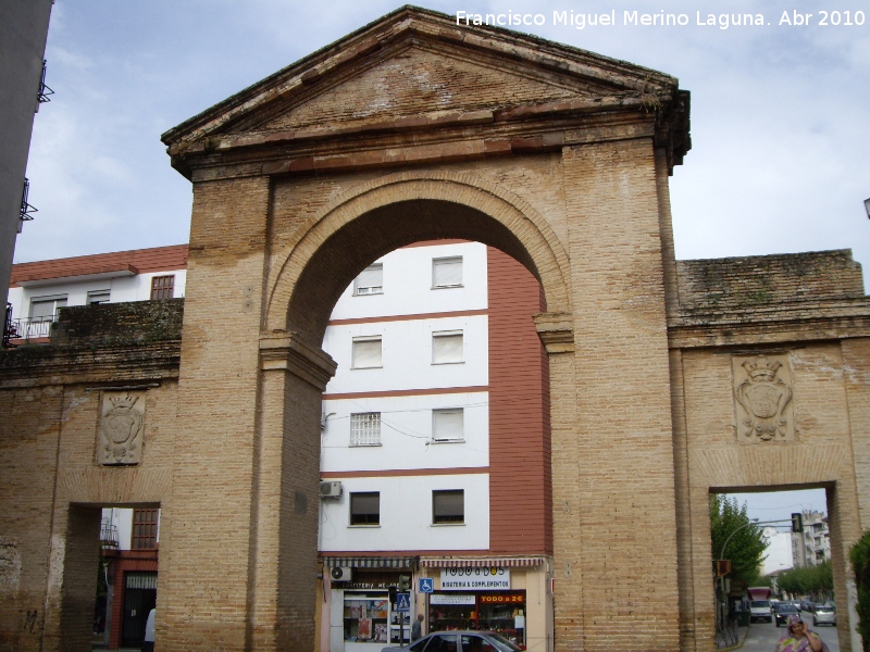 Arco de Capuchinos - Arco de Capuchinos. Parte trasera