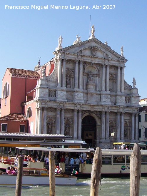 Iglesia de Santa Maria degli Scalzi - Iglesia de Santa Maria degli Scalzi. 