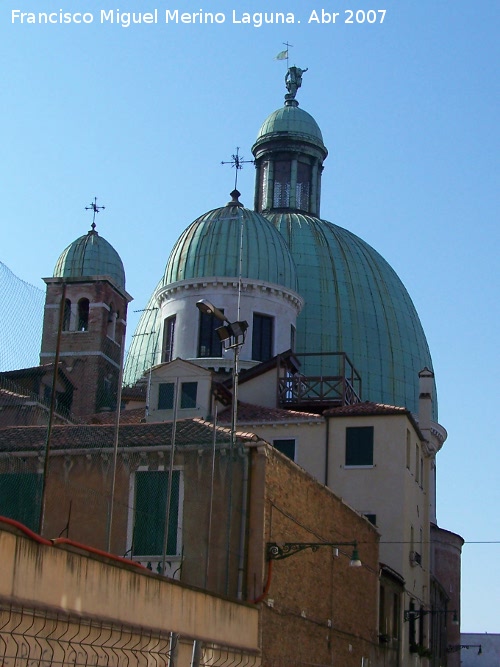 Iglesia de San Simeone Piccolo - Iglesia de San Simeone Piccolo. Parte trasera