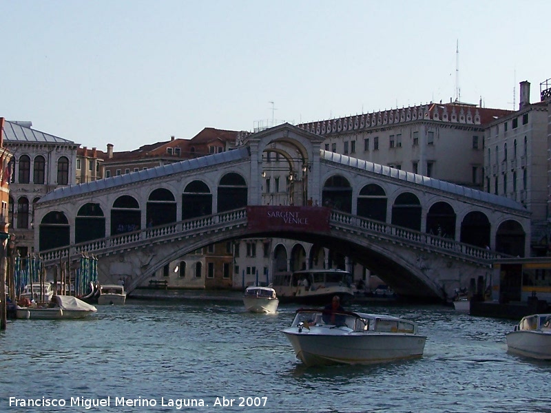Puente de Rialto - Puente de Rialto. 