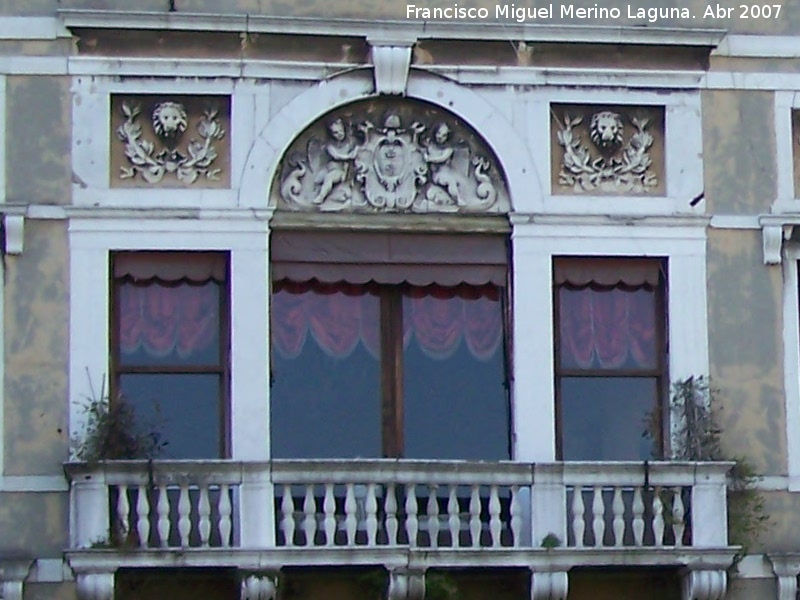 Palacio Mocenigo - Palacio Mocenigo. Balcn