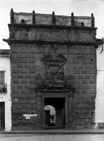 Palacio de los Prez de Vargas - Palacio de los Prez de Vargas. Foto antigua