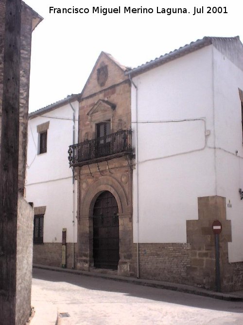 Palacio de los Prez de Vargas - Palacio de los Prez de Vargas. Portada lateral