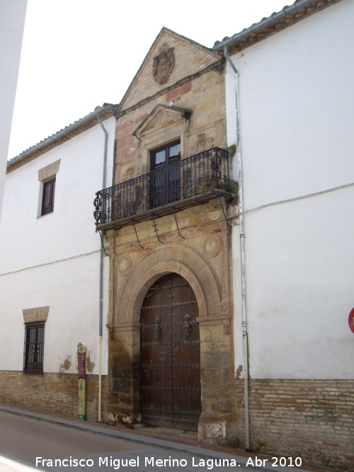 Palacio de los Prez de Vargas - Palacio de los Prez de Vargas. Portada lateral