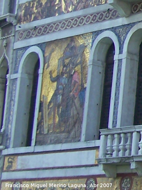 Palacio Barbarigo - Palacio Barbarigo. Mosaico