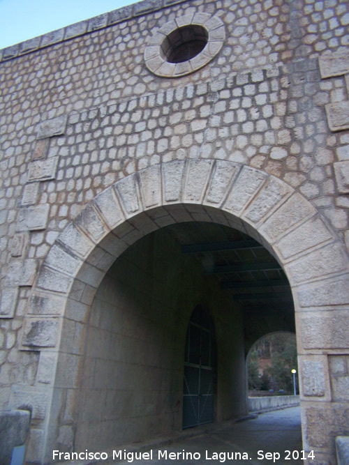 Pantano del Jndula - Pantano del Jndula. Torre mirador